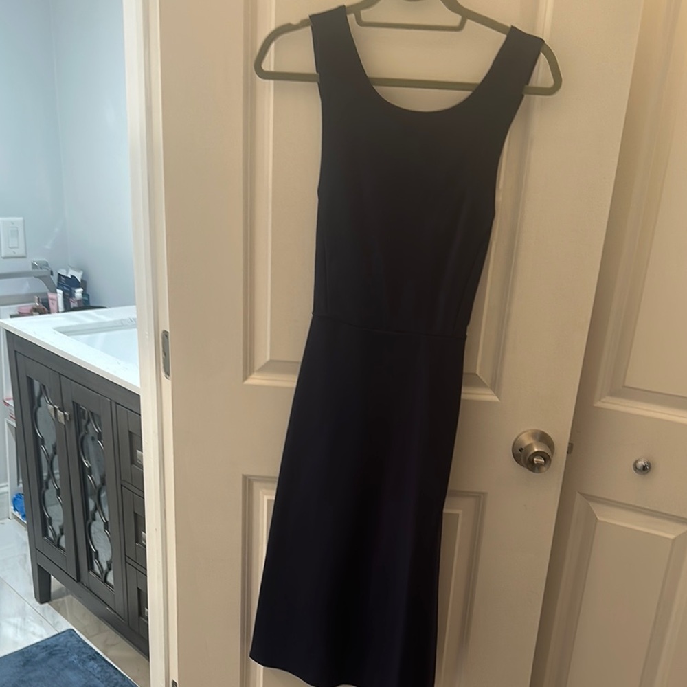 Elegant navy blue Dress